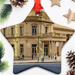 Solis Theater Exterior View, Montevideo, Uruguay Ornament (star) by dflcprintsclothing