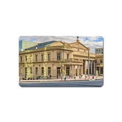 Solis Theater Exterior View, Montevideo, Uruguay Magnet (name Card) by dflcprintsclothing