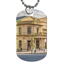 Solis Theater Exterior View, Montevideo, Uruguay Dog Tag (one Side)