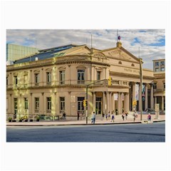 Solis Theater Exterior View, Montevideo, Uruguay Large Glasses Cloth (2 Sides) by dflcprintsclothing