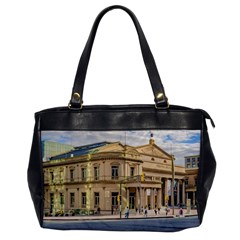 Solis Theater Exterior View, Montevideo, Uruguay Oversize Office Handbag