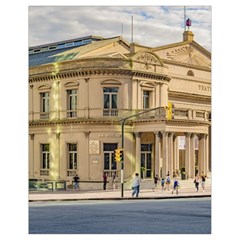 Solis Theater Exterior View, Montevideo, Uruguay Drawstring Bag (small) by dflcprintsclothing