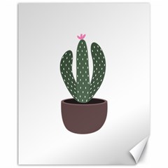 Cactus Canvas 11  X 14  by CuteKingdom