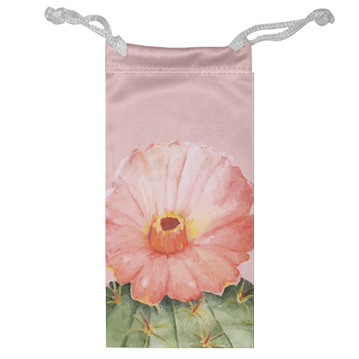 Rose cactus Jewelry Bag