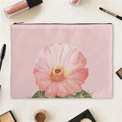 Rose Cactus Cosmetic Bag (xl) by goljakoff