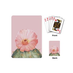 Rose Cactus Playing Cards Single Design (mini) by goljakoff