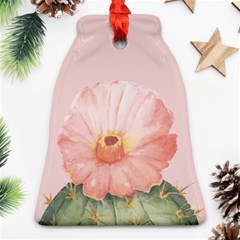 Rose Cactus Bell Ornament (two Sides) by goljakoff