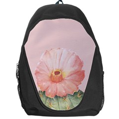 Rose Cactus Backpack Bag by goljakoff