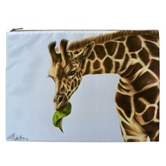 Giraffe Cosmetic Bag (xxl) by ArtByThree