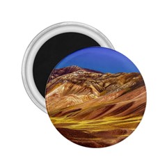 Colored Mountains Landscape, La Rioja, Argentina 2 25  Magnets by dflcprintsclothing