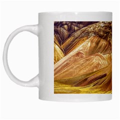 Colored Mountains Landscape, La Rioja, Argentina White Mugs by dflcprintsclothing