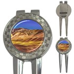 Colored Mountains Landscape, La Rioja, Argentina 3-in-1 Golf Divots Front