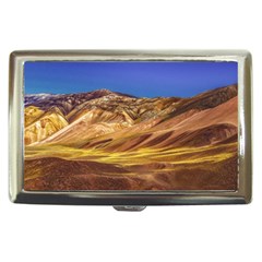 Colored Mountains Landscape, La Rioja, Argentina Cigarette Money Case by dflcprintsclothing