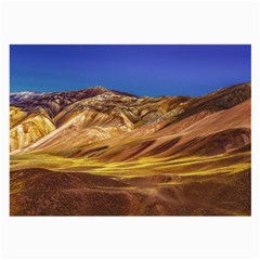 Colored Mountains Landscape, La Rioja, Argentina Large Glasses Cloth (2 Sides) by dflcprintsclothing