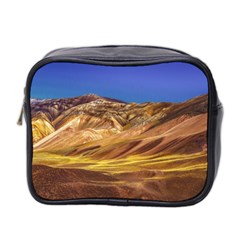 Colored Mountains Landscape, La Rioja, Argentina Mini Toiletries Bag (two Sides) by dflcprintsclothing