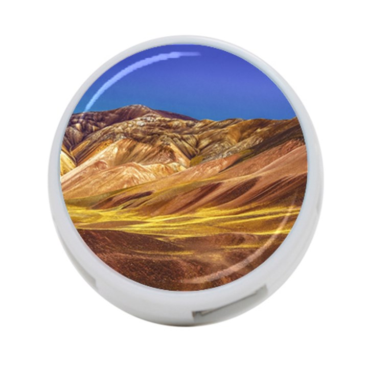 Colored Mountains Landscape, La Rioja, Argentina 4-Port USB Hub (Two Sides)