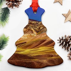 Colored Mountains Landscape, La Rioja, Argentina Ornament (christmas Tree)  by dflcprintsclothing