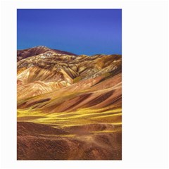 Colored Mountains Landscape, La Rioja, Argentina Small Garden Flag (two Sides) by dflcprintsclothing