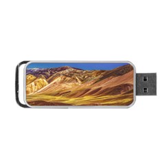 Colored Mountains Landscape, La Rioja, Argentina Portable Usb Flash (two Sides) by dflcprintsclothing