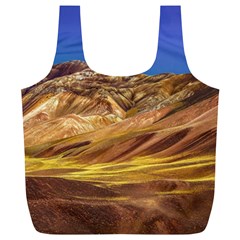 Colored Mountains Landscape, La Rioja, Argentina Full Print Recycle Bag (xl) by dflcprintsclothing