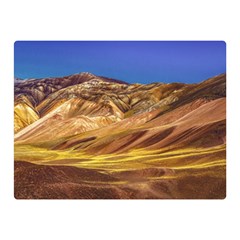 Colored Mountains Landscape, La Rioja, Argentina Double Sided Flano Blanket (mini)  by dflcprintsclothing