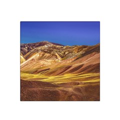 Colored Mountains Landscape, La Rioja, Argentina Satin Bandana Scarf by dflcprintsclothing