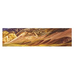 Colored Mountains Landscape, La Rioja, Argentina Satin Scarf (oblong) by dflcprintsclothing