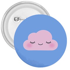 Pink Cloud 3  Buttons by CuteKingdom