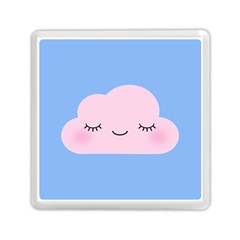 Pink Cloud Memory Card Reader (square) by CuteKingdom