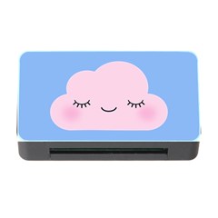 Pink Cloud Memory Card Reader With Cf by CuteKingdom