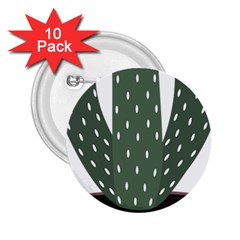 Cactus 2 25  Buttons (10 Pack) 