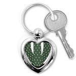 Cactus Key Chain (Heart) Front