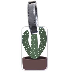 Cactus Luggage Tag (two Sides) by CuteKingdom