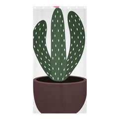 Cactus Shower Curtain 36  X 72  (stall) 