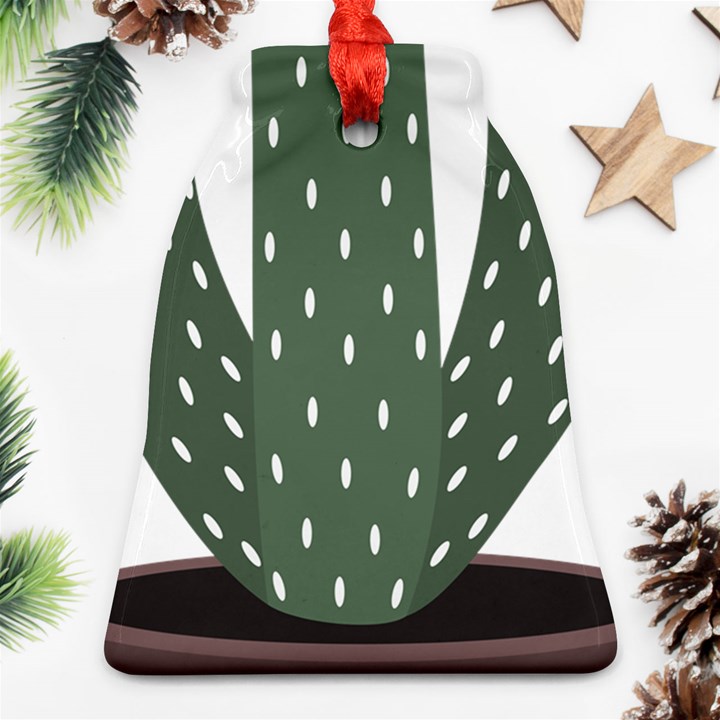 Cactus Bell Ornament (Two Sides)