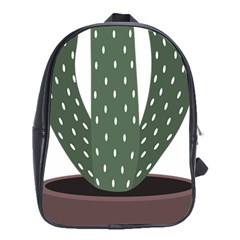 Cactus School Bag (xl) by CuteKingdom