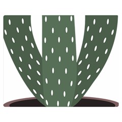 Cactus Double Sided Flano Blanket (medium) 