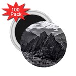 Andean Landscape At Brava Lagoon Reserve, La Rioja, Argentina 2.25  Magnets (100 pack)  Front