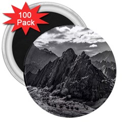 Andean Landscape At Brava Lagoon Reserve, La Rioja, Argentina 3  Magnets (100 Pack)