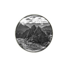 Andean Landscape At Brava Lagoon Reserve, La Rioja, Argentina Hat Clip Ball Marker by dflcprintsclothing