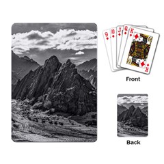 Andean Landscape At Brava Lagoon Reserve, La Rioja, Argentina Playing Cards Single Design (rectangle) by dflcprintsclothing