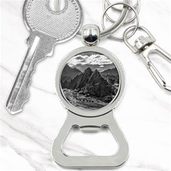 Andean Landscape At Brava Lagoon Reserve, La Rioja, Argentina Bottle Opener Key Chain by dflcprintsclothing