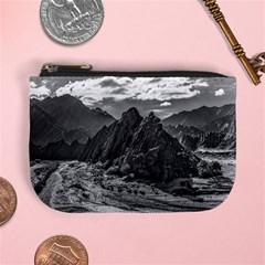 Andean Landscape At Brava Lagoon Reserve, La Rioja, Argentina Mini Coin Purse by dflcprintsclothing