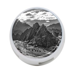 Andean Landscape At Brava Lagoon Reserve, La Rioja, Argentina 4-port Usb Hub (one Side) by dflcprintsclothing