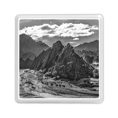 Andean Landscape At Brava Lagoon Reserve, La Rioja, Argentina Memory Card Reader (square) by dflcprintsclothing