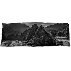 Andean Landscape At Brava Lagoon Reserve, La Rioja, Argentina Body Pillow Case Dakimakura (two Sides) by dflcprintsclothing