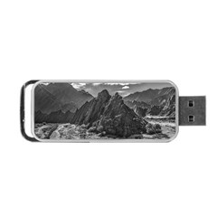 Andean Landscape At Brava Lagoon Reserve, La Rioja, Argentina Portable Usb Flash (two Sides) by dflcprintsclothing