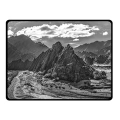 Andean Landscape At Brava Lagoon Reserve, La Rioja, Argentina Double Sided Fleece Blanket (small)  by dflcprintsclothing