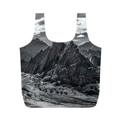 Andean Landscape At Brava Lagoon Reserve, La Rioja, Argentina Full Print Recycle Bag (m) by dflcprintsclothing