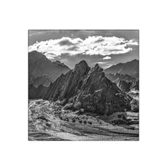 Andean Landscape At Brava Lagoon Reserve, La Rioja, Argentina Satin Bandana Scarf